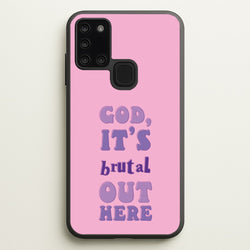 Brutal - Olivia  - Olivia Rodrigo Phone Case for Galaxy A21s