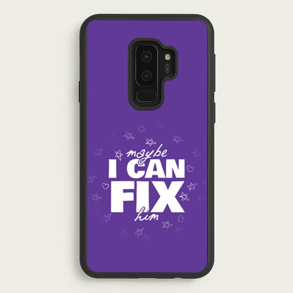 Maybe I Can Fix Him Purple  - Olivia Phone Case for Galaxy S9 Plus