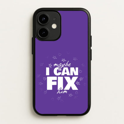 Maybe I Can Fix Him Purple  - Olivia Phone Case for iPhone 12 / 12 Pro