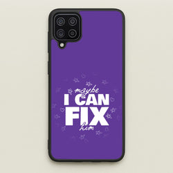 Maybe I Can Fix Him Purple  - Olivia Phone Case for Galaxy A12