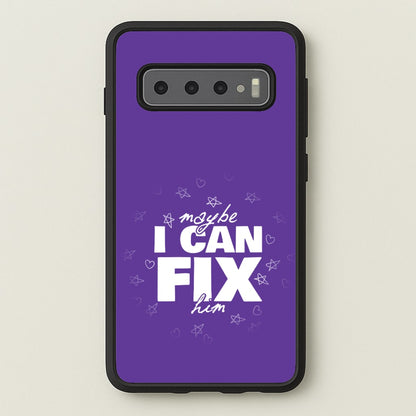Maybe I Can Fix Him Purple  - Olivia Phone Case for Galaxy S10
