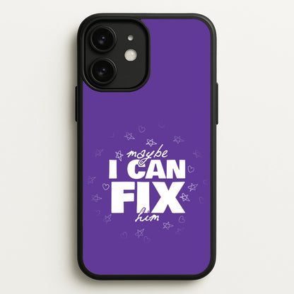Maybe I Can Fix Him Purple  - Olivia Phone Case for iPhone 11