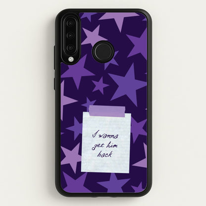 I Wanna Get Him Back  - Olivia Phone Case for Huawei P30 Lite