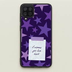 I Wanna Get Him Back  - Olivia Phone Case for Galaxy A12
