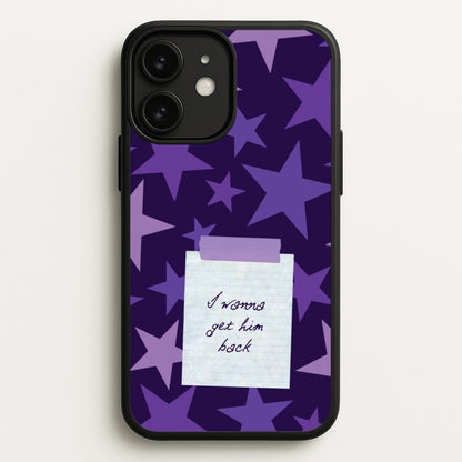 I Wanna Get Him Back  - Olivia Phone Case for iPhone 11