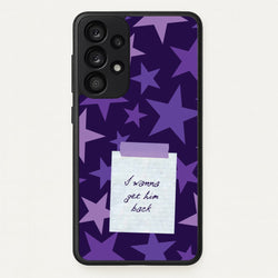 I Wanna Get Him Back  - Olivia Phone Case for Galaxy A33