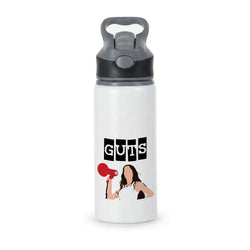 Olivia Red Megaphone Active Water Bottle - Black