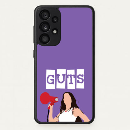 Olivia Red Megaphone  - Olivia Phone Case for Galaxy A53