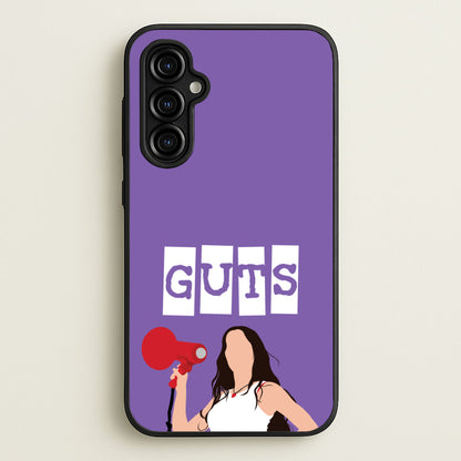 Olivia Red Megaphone  - Olivia Phone Case for Galaxy A54