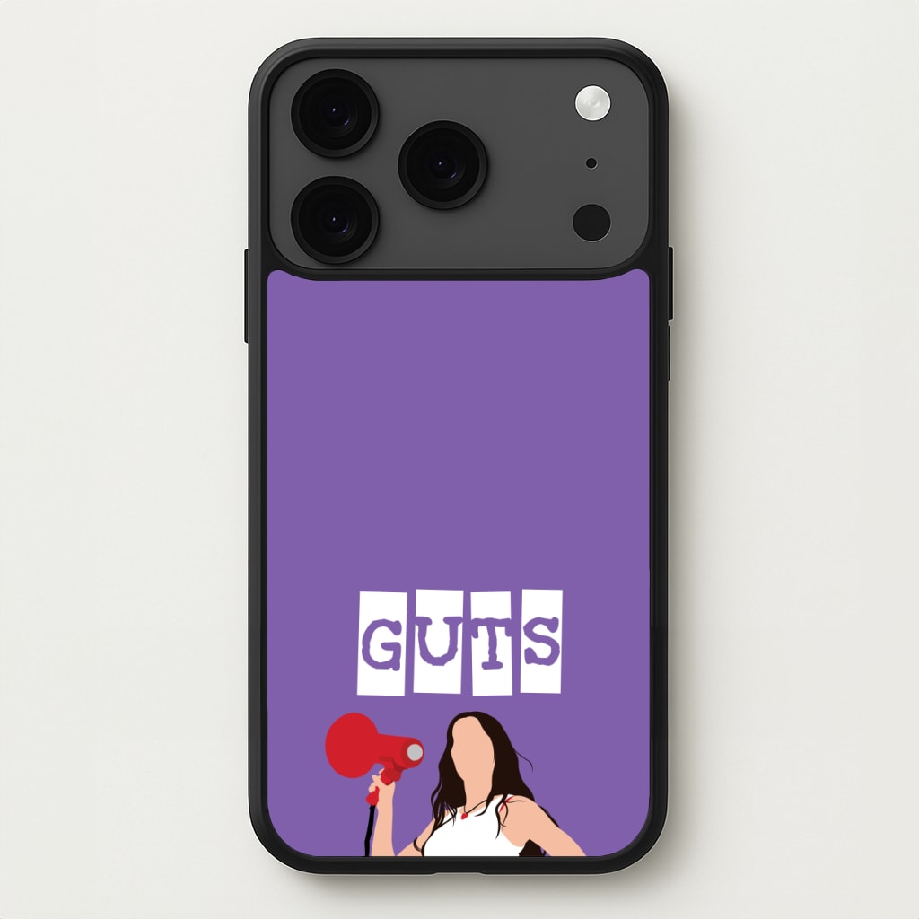 Olivia Red Megaphone Phone Case for iPhone 17 Pro Max