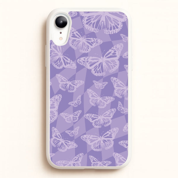 Abstract Butterflies Pattern  - Olivia Phone Case for iPhone XR