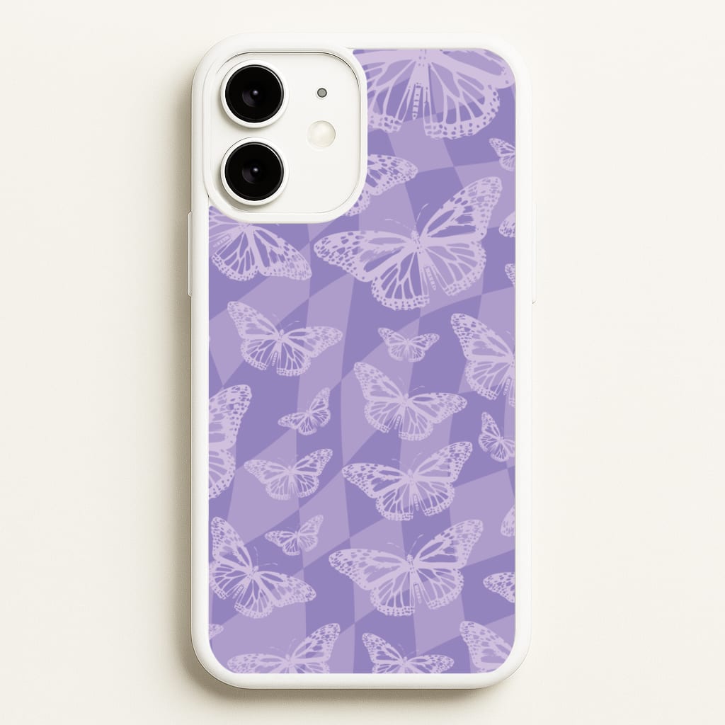 Abstract Butterflies Pattern  - Olivia Phone Case for iPhone 11