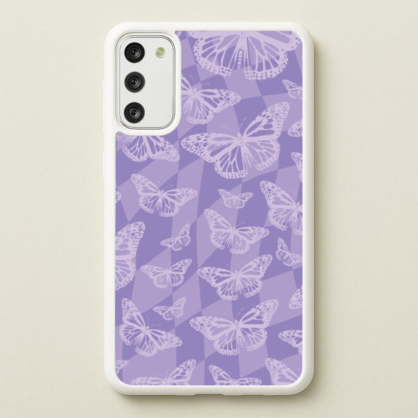 Abstract Butterflies Pattern  - Olivia Phone Case for Galaxy S20FE