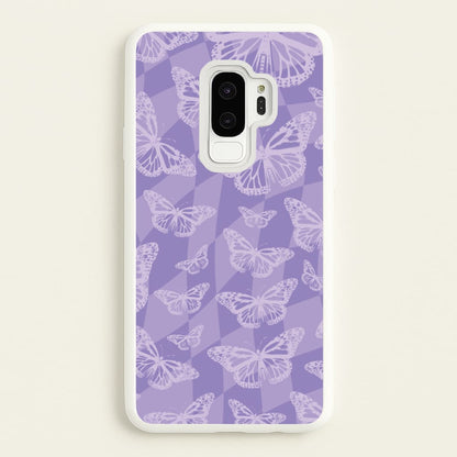 Abstract Butterflies Pattern  - Olivia Phone Case for Galaxy S9 Plus