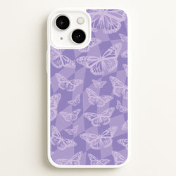 Abstract Butterflies Pattern  - Olivia Phone Case for iPhone 13
