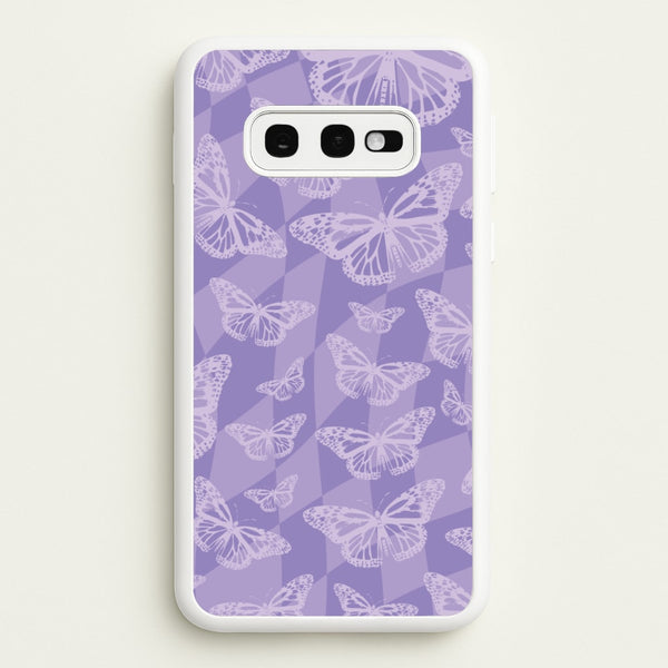 Abstract Butterflies Pattern  - Olivia Phone Case for Galaxy S10e