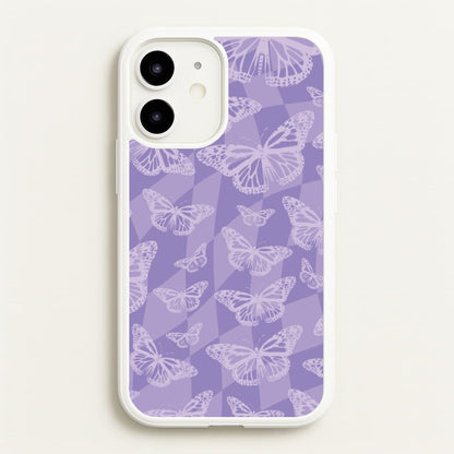 Abstract Butterflies Pattern  - Olivia Phone Case for iPhone 12 Mini