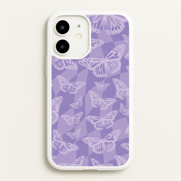 Abstract Butterflies Pattern  - Olivia Phone Case for iPhone 12 / 12 Pro