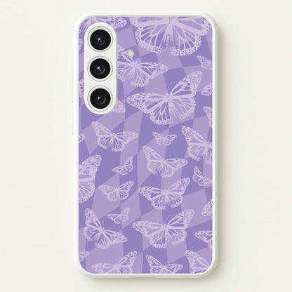 Abstract Butterflies Pattern  - Olivia Phone Case for Galaxy S25 Plus