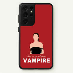 Goddamn Vampire  - Olivia Phone Case for Galaxy S21 Ultra