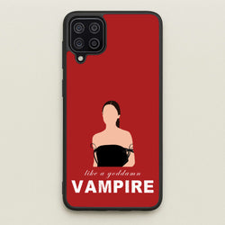 Goddamn Vampire  - Olivia Phone Case for Galaxy A12