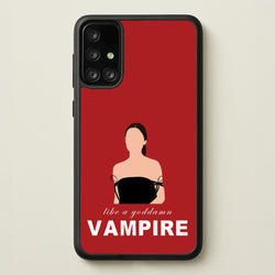 Goddamn Vampire  - Olivia Phone Case for Galaxy A71