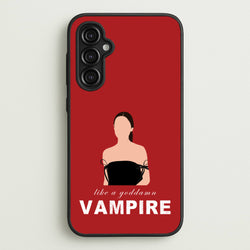 Goddamn Vampire  - Olivia Phone Case for Galaxy A14