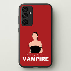 Goddamn Vampire  - Olivia Phone Case for Galaxy A55