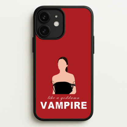 Goddamn Vampire  - Olivia Phone Case for iPhone 11