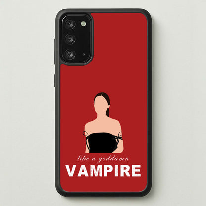 Goddamn Vampire  - Olivia Phone Case for Galaxy Note 20