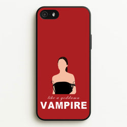 Goddamn Vampire  - Olivia Phone Case for iPhone 5 / 5s / SE 2016