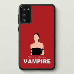 Goddamn Vampire  - Olivia Phone Case for Galaxy A41
