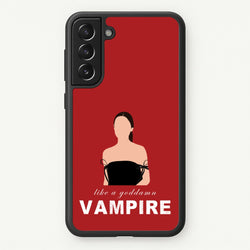 Goddamn Vampire  - Olivia Phone Case for Galaxy S21