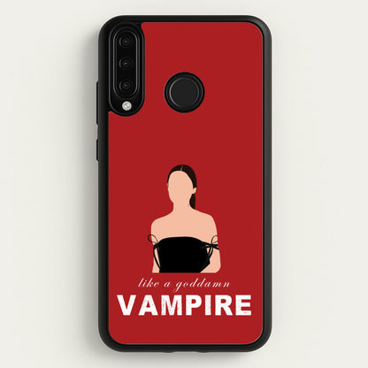 Goddamn Vampire  - Olivia Phone Case for Huawei P30 Lite