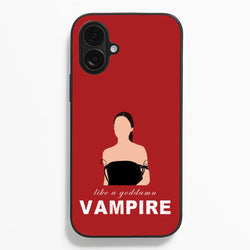 Goddamn Vampire  - Olivia Phone Case for iPhone 16 Plus