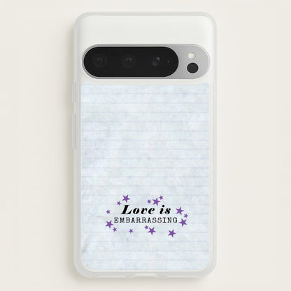 Love Is Embarrassing Note  - Olivia Phone Case for Google Pixel 9 Pro XL
