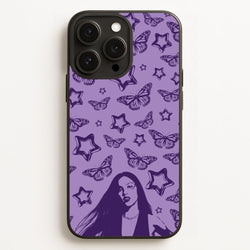 Stars And Butterflies Pattern  - Olivia Phone Case for iPhone 16 Pro Max