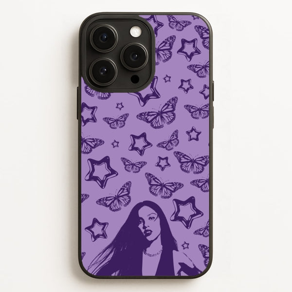 Stars And Butterflies Pattern  - Olivia Phone Case for iPhone 16 Pro Max