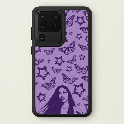 Stars And Butterflies Pattern  - Olivia Phone Case for Galaxy S20 Ultra