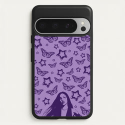 Stars And Butterflies Pattern  - Olivia Phone Case for Google Pixel 9 Pro XL