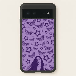 Stars And Butterflies Pattern  - Olivia Phone Case for Google Pixel 6