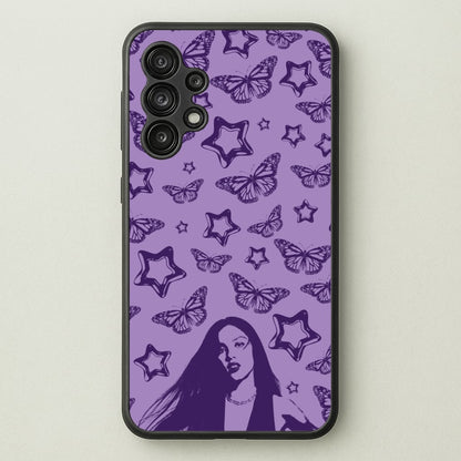 Stars And Butterflies Pattern  - Olivia Phone Case for Galaxy A13