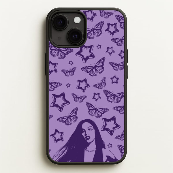 Stars And Butterflies Pattern  - Olivia Phone Case for iPhone 13