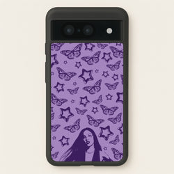 Stars And Butterflies Pattern  - Olivia Phone Case for Google Pixel 8