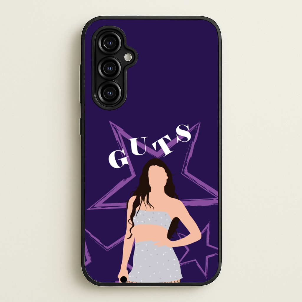 Dark Purple Olivia  - Olivia Phone Case for Galaxy A54