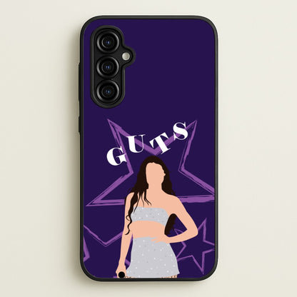 Dark Purple Olivia  - Olivia Phone Case for Galaxy A54