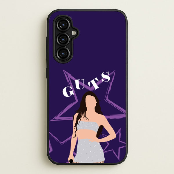Dark Purple Olivia  - Olivia Phone Case for Galaxy A54