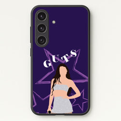Dark Purple Olivia  - Olivia Phone Case for Galaxy S24FE
