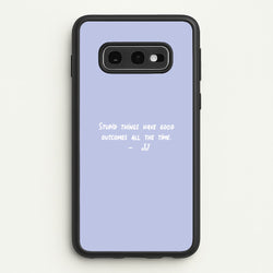 Stupid Things Have Good Outcomes - Outer Banks  - Outer Banks Phone Case for Galaxy S10e