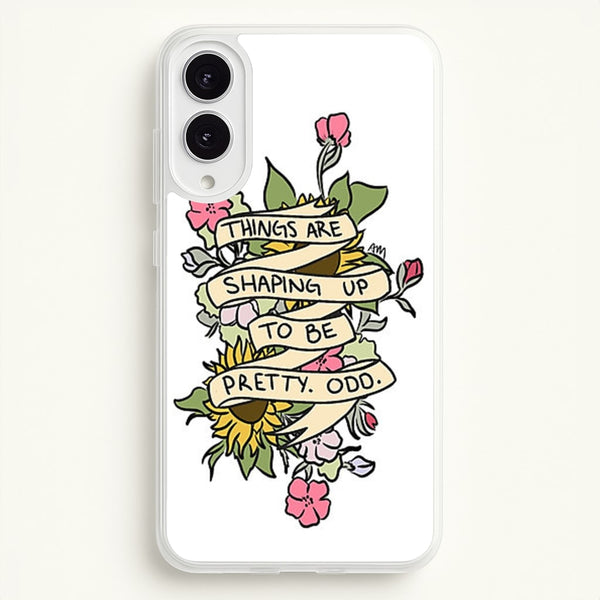 Things are Shaping up to be Pretty Odd  - Panic At the Disco Phone Case for Galaxy S25 Edge
